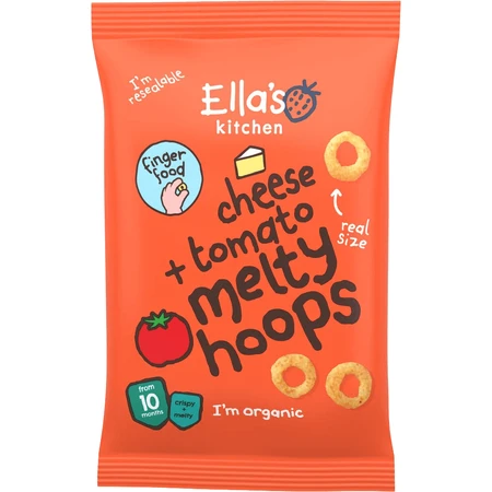 Ella's Kitchen BIO Хрустящие гренки с сыром и помидорами 20 г.: цены и характеристики
