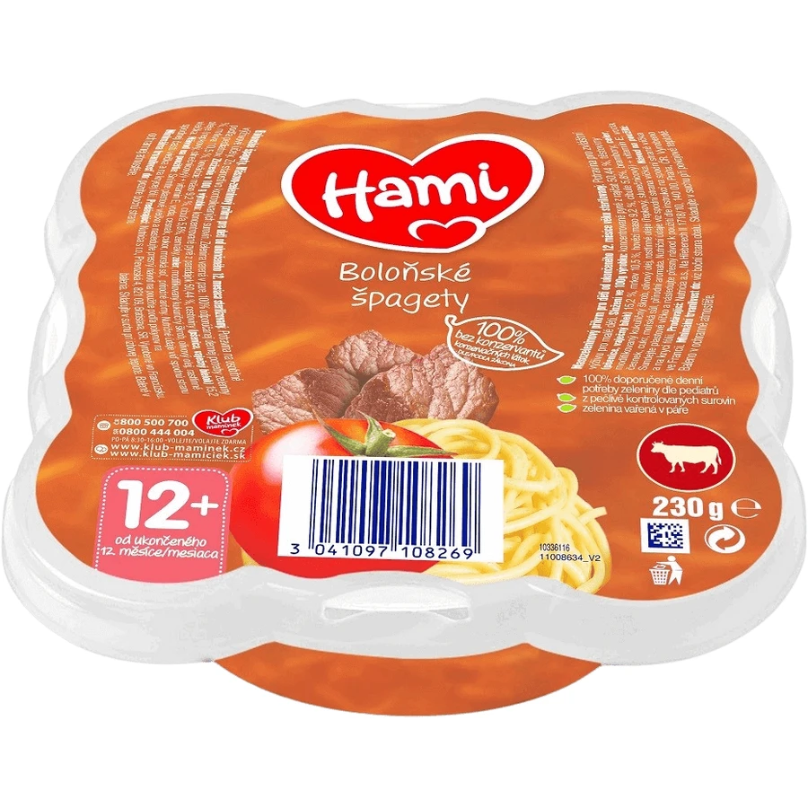 Паштеты Hami Little Gourmet Болоньезе 230 г: цены и характеристики