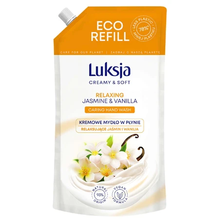 Luxja Creamy & Soft, жидкое кремообразное мыло, расслабляющее, батат и ваниль, запас, 900 мл: цены и характеристики
