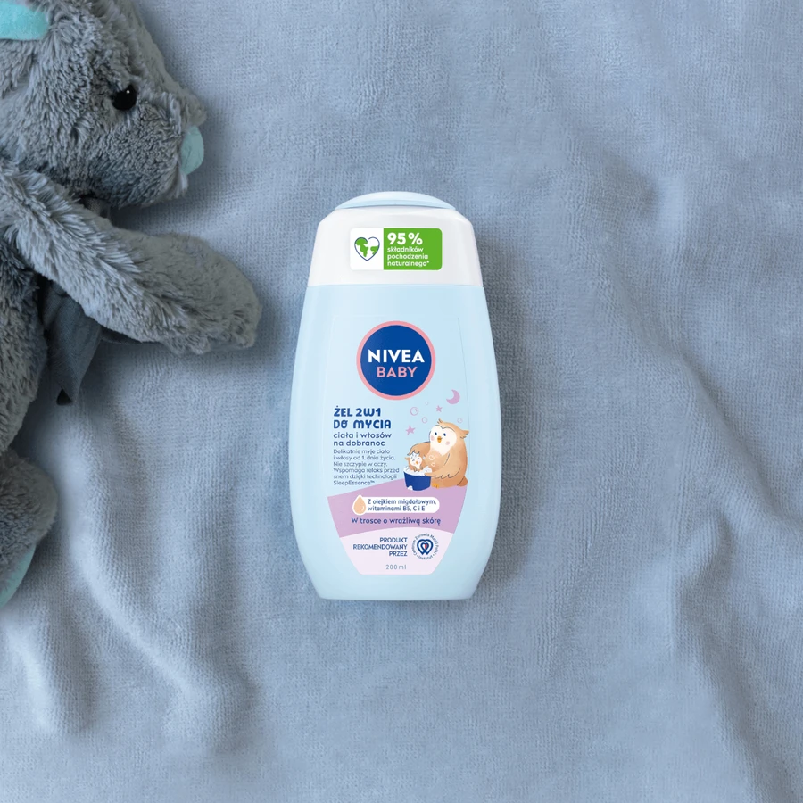 Nivea Baby el 2в1 Шампунь для тіла та волосся перед сном, 200 мл: ціни та характеристики