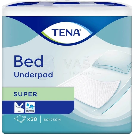 TENA Bed Super 1×28 шт, впитывающие прокладки 60х75 см: цены и характеристики