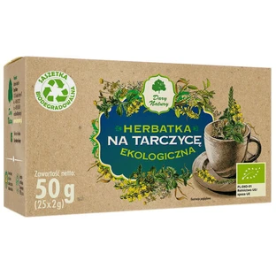 Dary Natury For Thyroid, органический чай, 2 г x 25 пакетиков