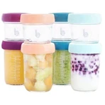 Babymoov Скляні миски з кришками MULTISET (4 х 100 мл + 4 х 220 мл) 8 шт.: ціни та характеристики