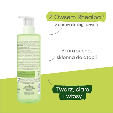 A-Derma Exomega Control 2в1, пом'якшувальний засіб для миття тіла, обличчя, волосся, від народження, 500 мл: ціни та характеристики