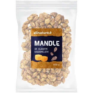 Миндаль Allnature Соленая карамель 500 г