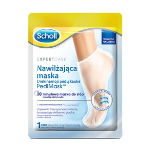 Scholl PediMask, увлажняющая маска для ног с маслом макадамии, 1 пара
