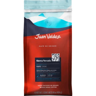 Кава Juan Valdez Sierra Nevada в зернах, 454 г