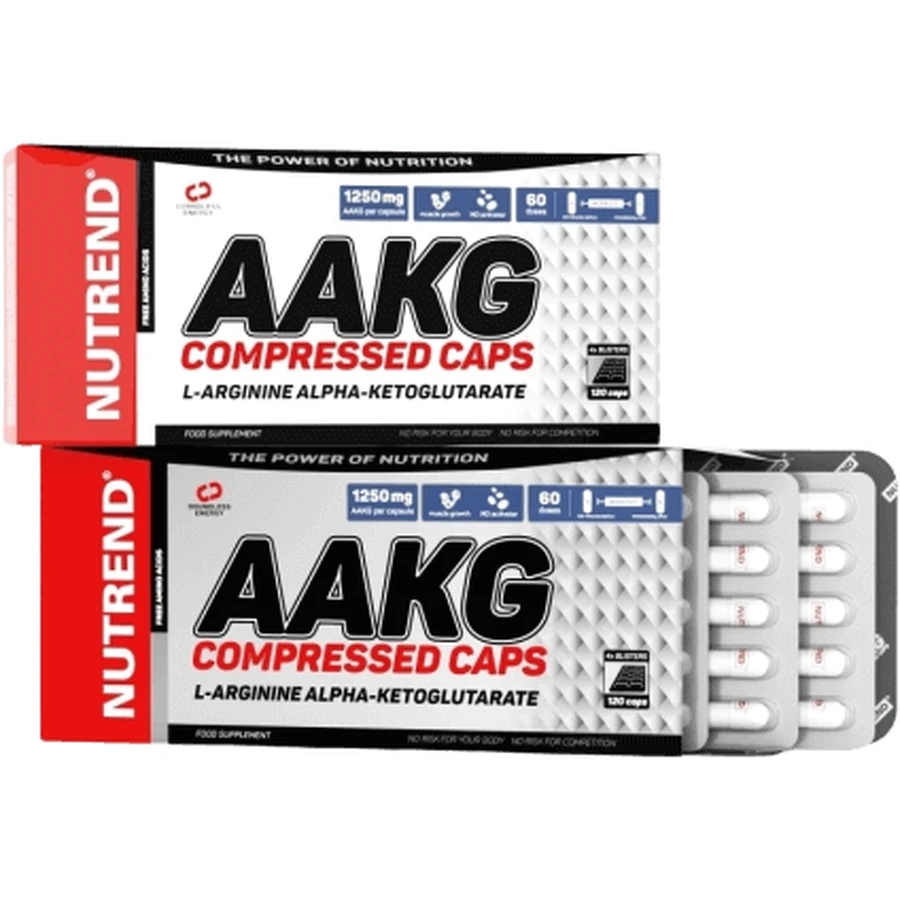 Nutrend AAKG Compressed 120 капсул 120 шт: ціни та характеристики