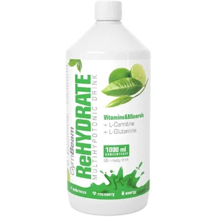 GymBeam ReHydrate Green з лаймом 1000 мл