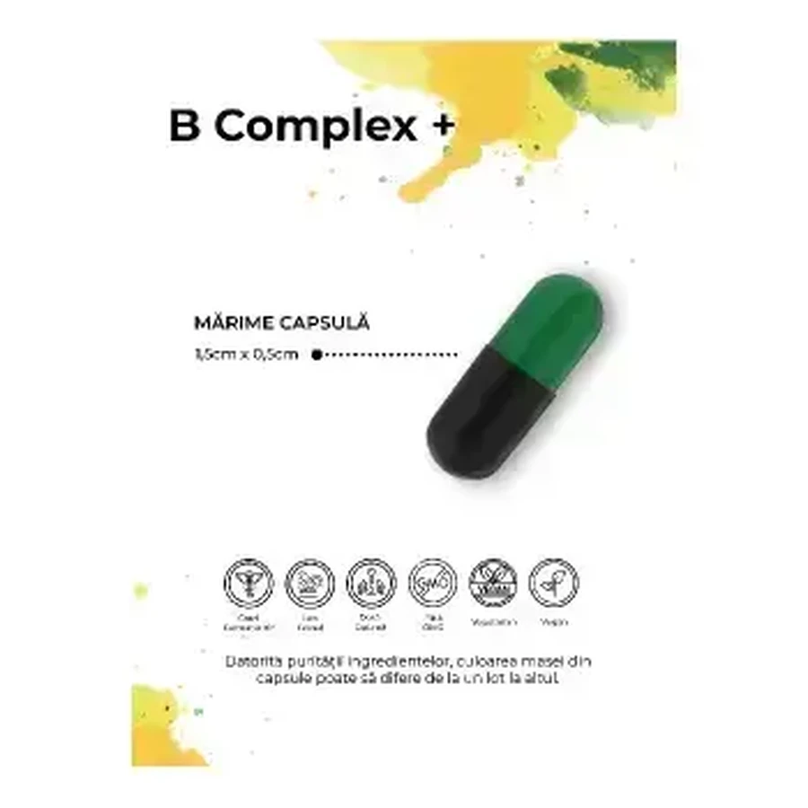 B Complex+, 30 капсул, Biome: ціни та характеристики