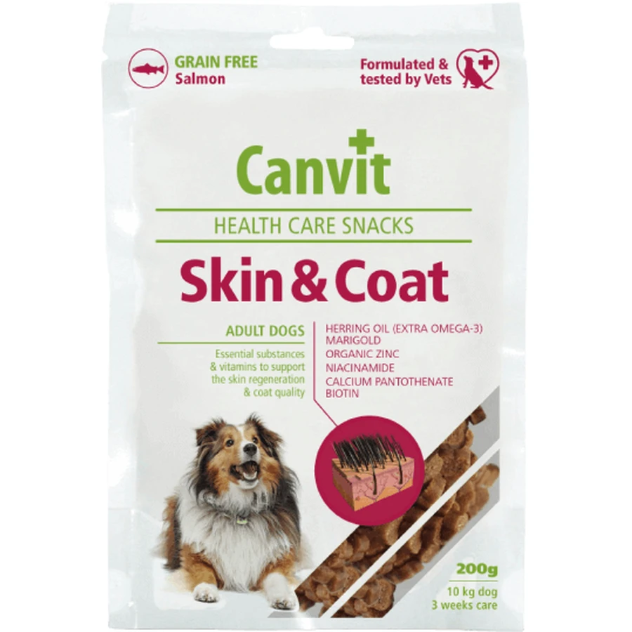 Canvit Snacks Skin&Coat для собак 200 г: цены и характеристики