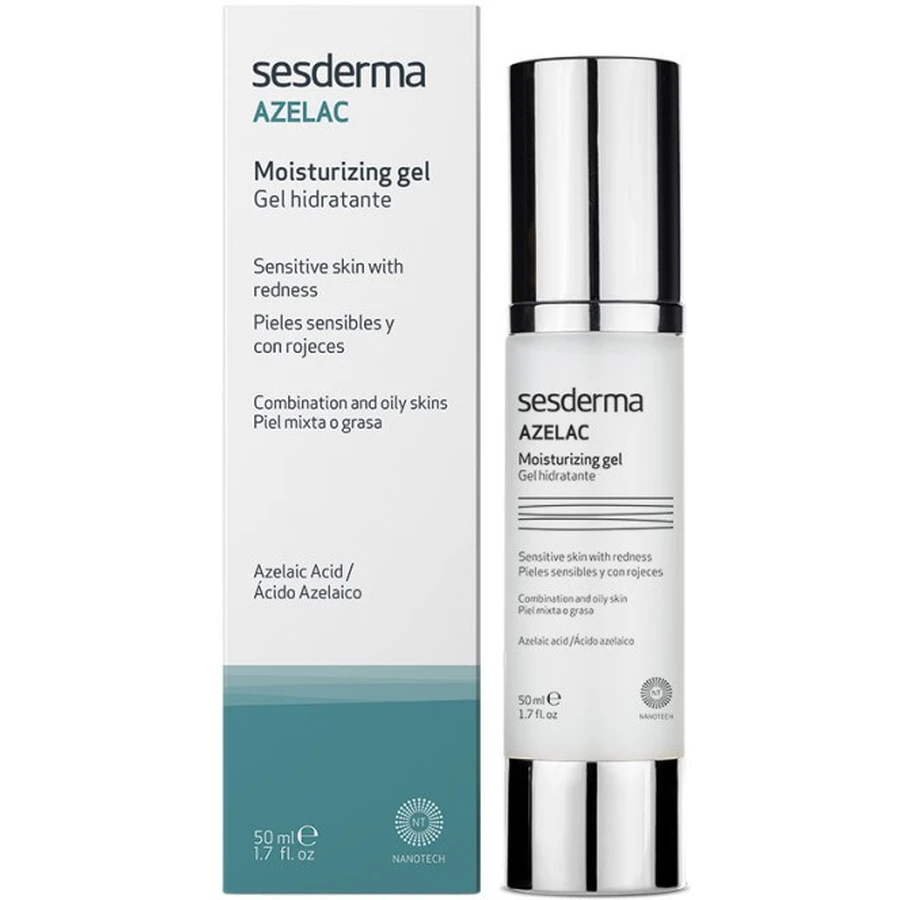 Гель для лица Sesderma Azelac увлажняющий для комбинированной и жирной кожи, 50 мл: цены и характеристики