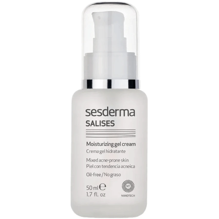 Крем-гель для лица Sesderma Salises Facial Moisturizing Gel Cream увлажняющий для комбинированной кожи, 50 мл: цены и характеристики
