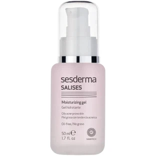 Гель для обличчя Sesderma Salises Facial Moisturizing Gel зволожувальний для комбінованої шкіри, 50 мл			