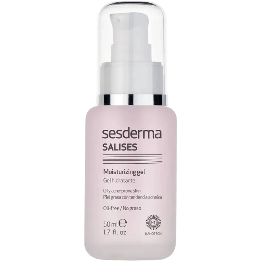 Гель для обличчя Sesderma Salises Facial Moisturizing Gel зволожувальний для комбінованої шкіри, 50 мл			: ціни та характеристики