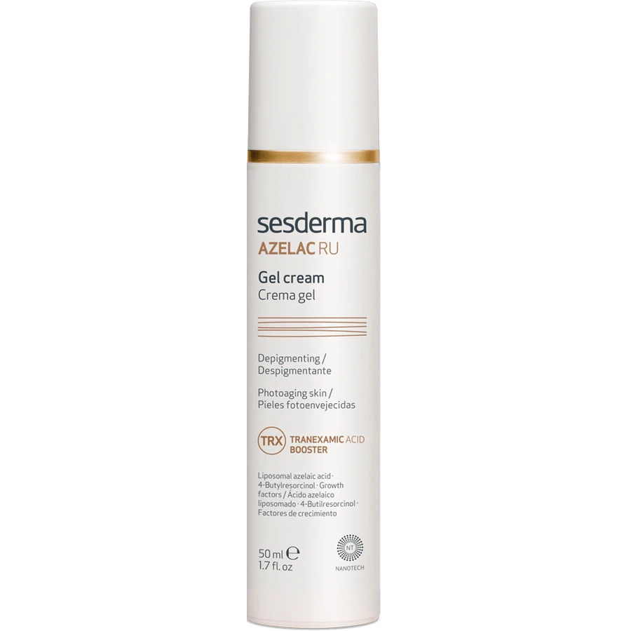Крем-гель для обличчя Sesderma Azelac Ru Cream Gel зволожувальний ліпосомальний депігментуючий, 50 мл			: ціни та характеристики