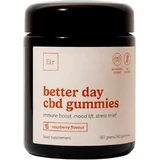 Желейные конфеты Eir Health Better Day CBD с витамином D3 и цинком с малиновым вкусом, №60