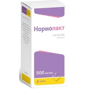 Нормолакт сироп 670 мг/мл по 500 мл у флак.
