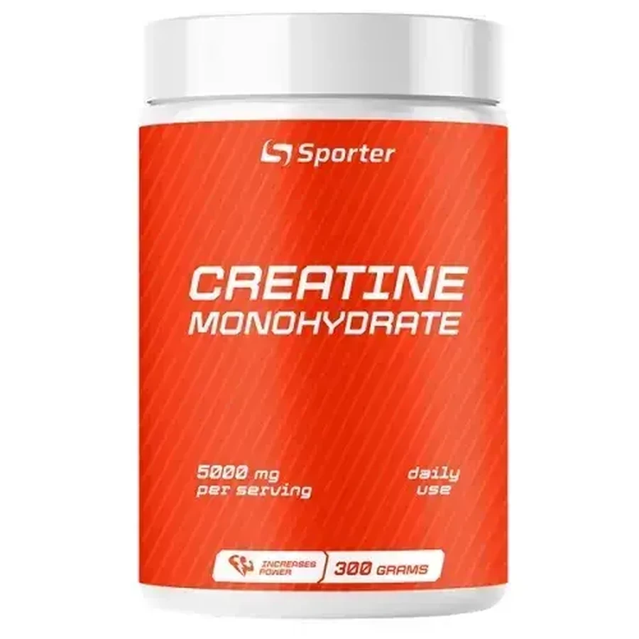 Креатин Sporter Creatine Monohydrate, 300 г: ціни та характеристики