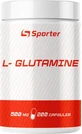 Амінокислота Sporter L-Glutamine капсули по 500 мг №200