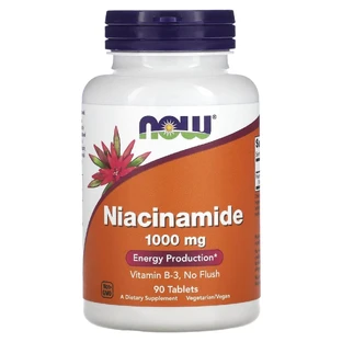 Ніацинамід NOW Niacinamide 1000 мг, №90 