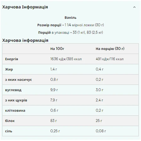 Слов Релиз Казеин - 1000г Ваниль: цены и характеристики