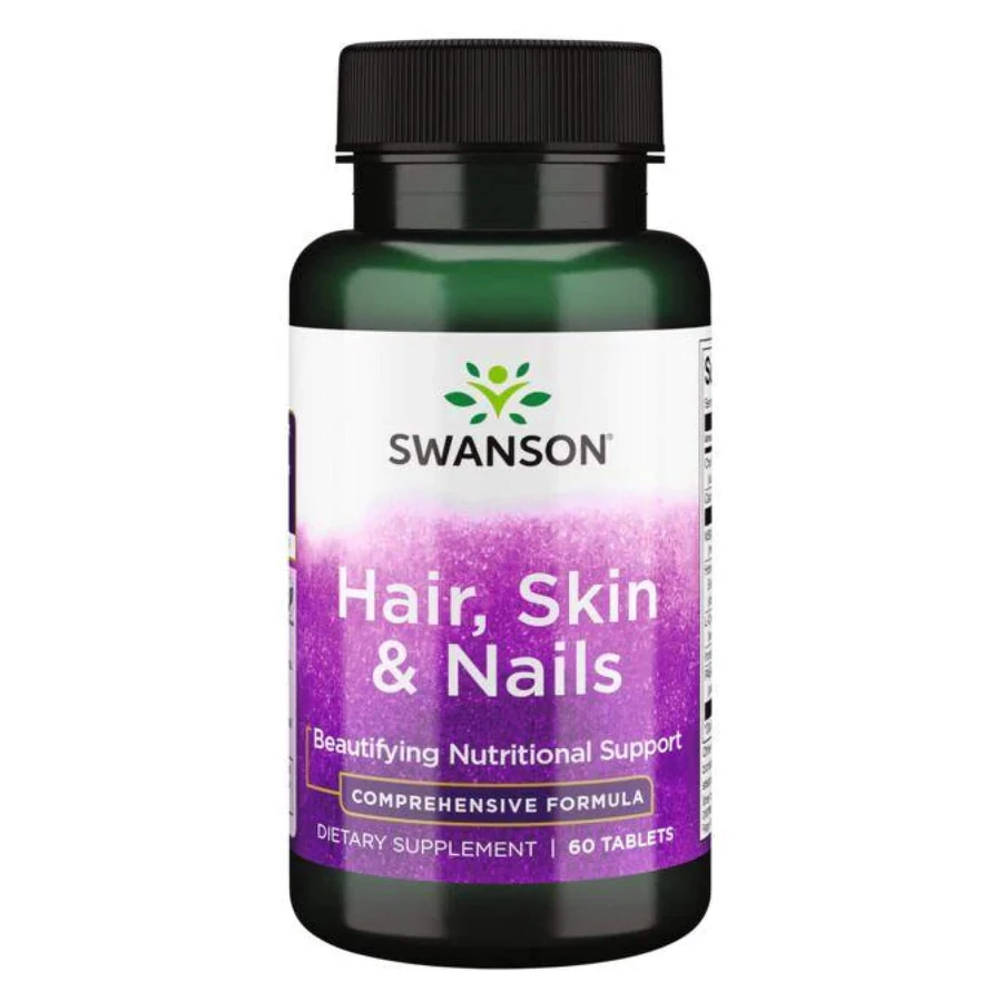 Формула для шкіри, волосся і нігтів Swanson Hair, Skin & Nails, 60 таблеток: ціни та характеристики