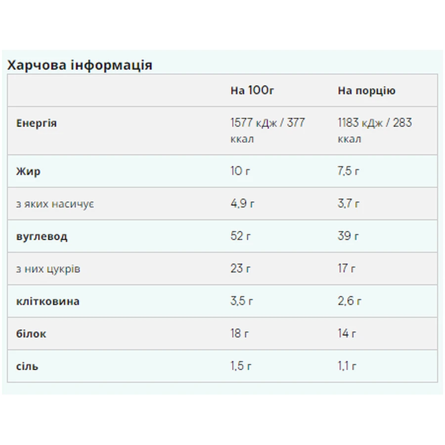 Бакет Куки – 12 х 75г Шоколадная стружка: цены и характеристики