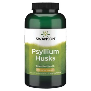 Псилиам Хаскс  Swanson Psyllium Husks 610 мг – 300 капсул