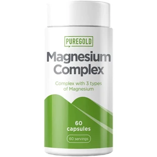 Магний Комплекс Pure Gold, Magnesium Complex, , 60 капсул 