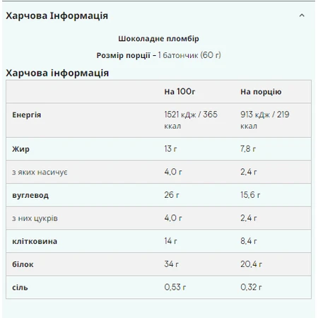 Леєд Бар - 12х60 г Потрійний шоколадний фадж: ціни та характеристики