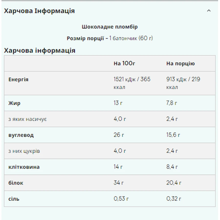 Леєд Бар - 12х60 г Потрійний шоколадний фадж: ціни та характеристики