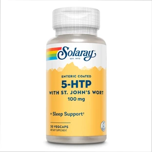 5-HTP + звіробой, 100 мг Solaray, 30 капсул