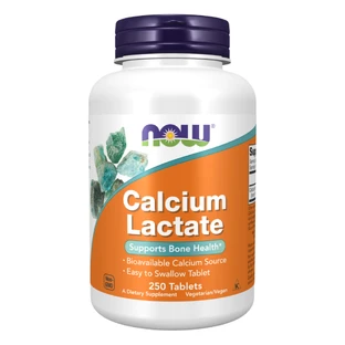 Кальцій Лактат Now Foods Calcium Lactate - 250 таб.
