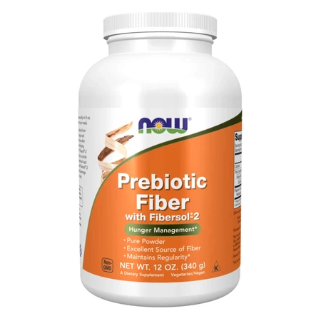 Пребіотична клітковина Now Foods Prebiotic Fiber with Fibersol 340 г: ціни та характеристики