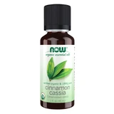 Масло корицы китайской, Cinnamon Cassia, NOW Foods, Essential Oils, органик, 30 мл