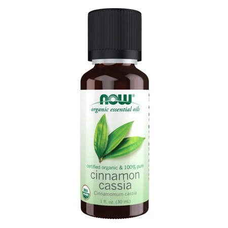 Олія кориці китайської, Cinnamon Cassia, NOW Foods, Essential Oils, органік, 30 мл: ціни та характеристики