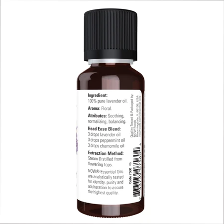 Олія лаванди, Lavender, Now Foods, Essential Oils, ефірна, 10 мл: ціни та характеристики