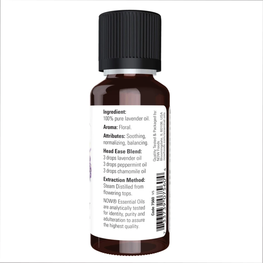 Олія лаванди, Lavender, Now Foods, Essential Oils, ефірна, 10 мл: ціни та характеристики