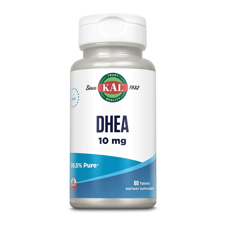 Дегидроэпиандростерон ДГЭА DHEA, KAL, 10 мг, 60 таблеток: цены и характеристики