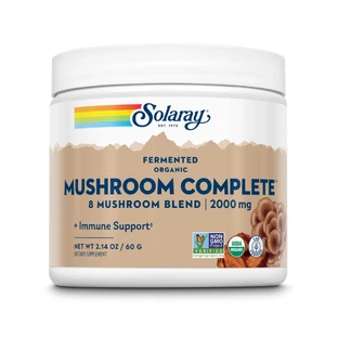 Органік Ферментед Машрум Компліт Solaray Organic Fermented Mushroom Complete 2000 мг - 60 г