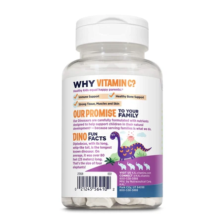 С-Рекс 100мг KAL Vitamin C-Rex, вкус апельсина, жевательные таблетки, 100 шт.: цены и характеристики