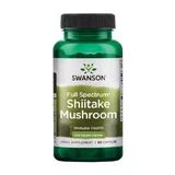Гриб Шіїтаке Swanson Full Spectrum Shiitake Mushroom 500 мг, 60 капсул