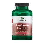 Соняшниковий лецитин, Sunflower Lecithin, Swanson, 90 гелевих капсул: ціни та характеристики