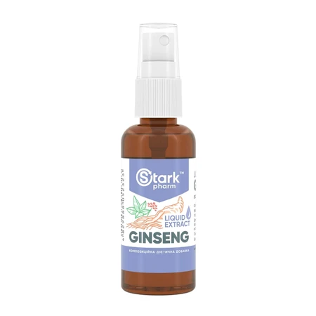 Спрей Stark Pharm Stark Ginseng Liquid Extract, 50 мл: ціни та характеристики