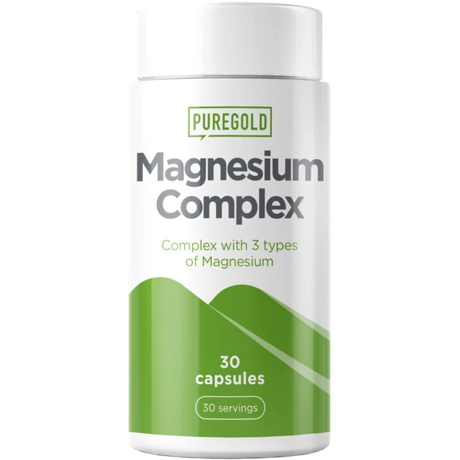 Магній Комплекс Pure Gold, Magnesium Complex, 30 капсул: ціни та характеристики