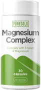 Магний Комплекс Pure Gold, Magnesium Complex, 30 капсул