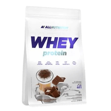Сывороточный протеин Allnutrition Whey Protein Caffe Latte Chocolate, 908 г: цены и характеристики