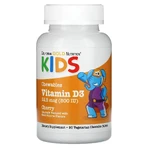 Вітамін D3 для дітей California Gold Nutrition Vitamin D3 Kids 500 МО, 90 жувальних таблеток: ціни та характеристики