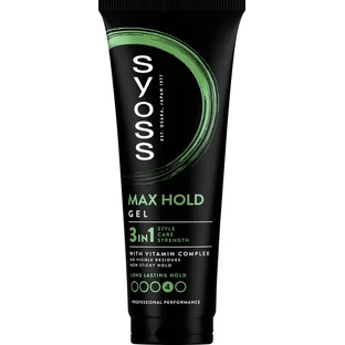 Гель Syoss Max Hold Фиксация 4 250 мл